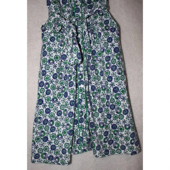 Boden Button Up Floral Dress w/ Pockets, 100% Cotton, Women's Size 6R - Picture 3 of 14